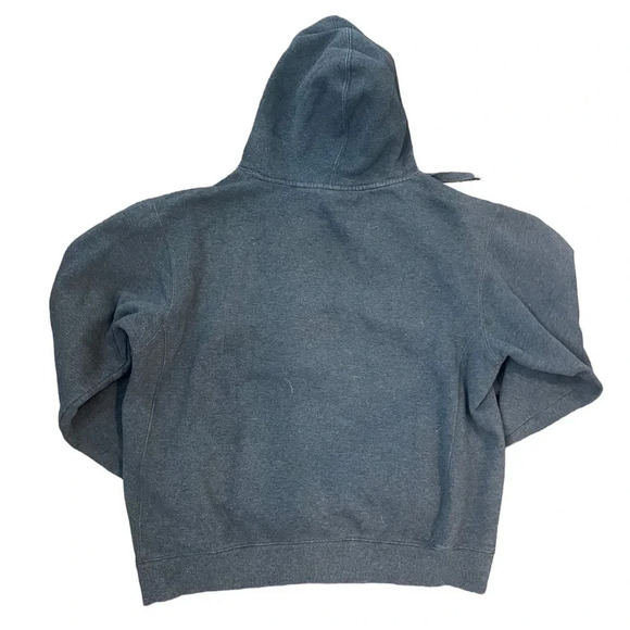 Vintage University of Kansas hooded sweatshirt. Size Medium. - Picture 2 of 5